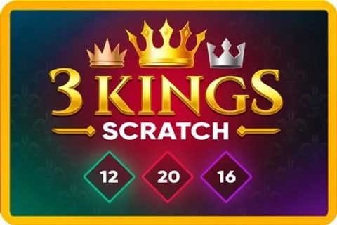 3 Kings Scratch scratch card