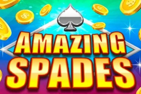 Amazing Spades scratch card
