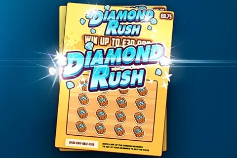 Diamond Rush scratch card