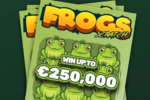 Frogs Scratch scratch card