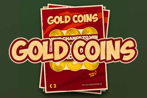 Gold Coins scratch card