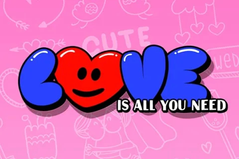 LOVE is all you need scratch card
