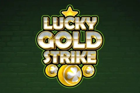 Lucky Gold Strike scratch card