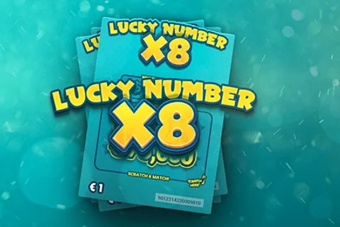 Lucky Numbers x8 scratch card