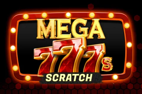 Mega 777s Scratch scratch card