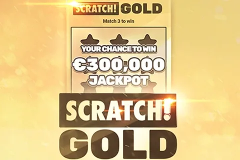 SCRATCH! Gold scratch card