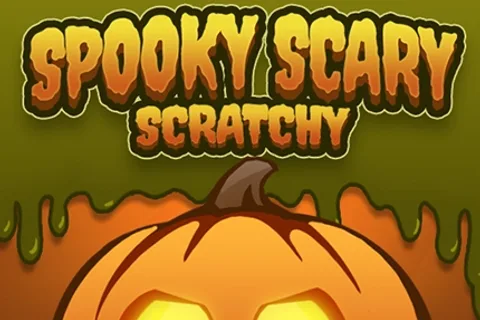 Spooky Scary Scratchy scratch card