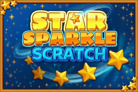Star Sparkle Scratch scratch card